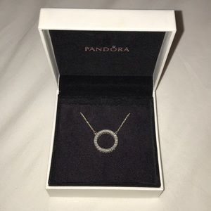Brand new pandora pendant necklace